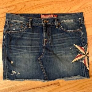 Lucky Denim Skirt